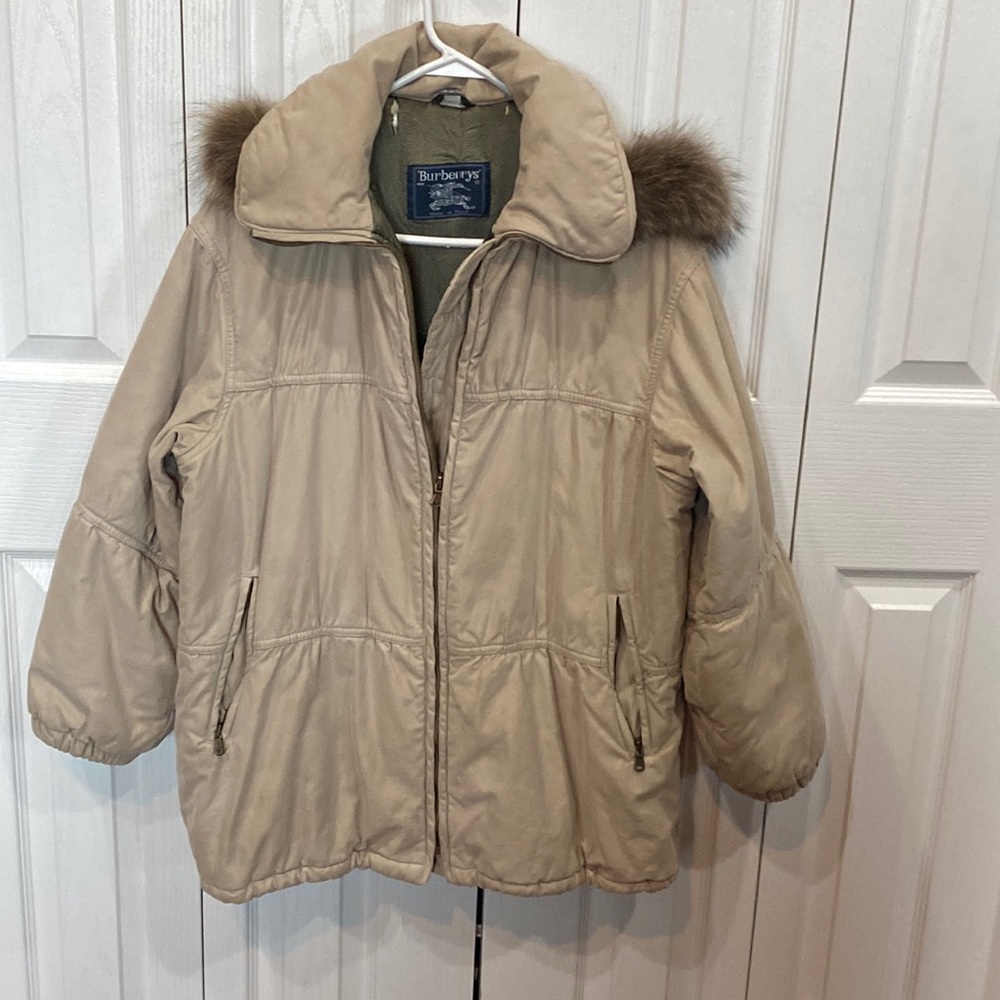 Burberry Coat Size 38